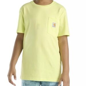 NWT Youth Carhartt pocket logo tee, L-14/16